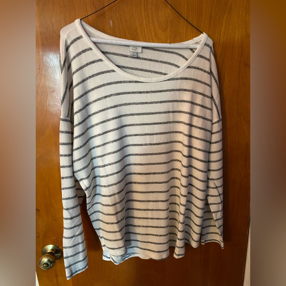 a new day striped shirt